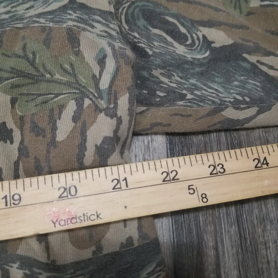 Original Mossy Oak Treestand Camo Hunting Shirt Henley Long Sleeve Men’s XL - Image 4 of 4