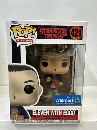 NEW Funko POP TV Stranger Things Eleven with Eggos - Bloody Nose #421