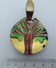 Murano Made Tree Design Glass Pendant  A630