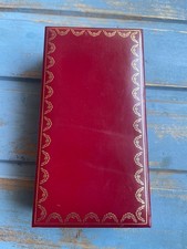 Cartier glasses hard case CO712 red