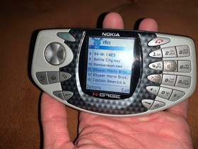 Nokia Ngage Classic Silver With Sd Card, Battery And Charger