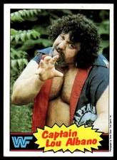 1985 Topps WWF Ex A1 Captain Lou Albano #3