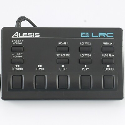 Alesis LRC Audio Recorder Wired Remote Control for ADAT Digital Recorder