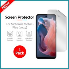 B2G1 FREE LCD Clear HD Screen Protector for Phone Motorola Moto G Play 2024 