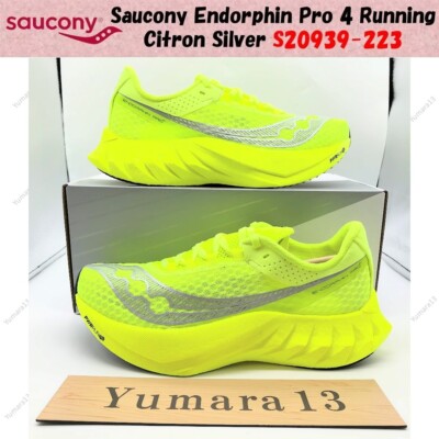 サッカニーエンドルフィンプロ4 CITRON/SILVER28cm Saucony Endorphin Pro 4 WMNS Citron / Silver - Feb 2024