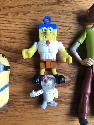 Toy Lot. Scooby,SpongeBob,minions
