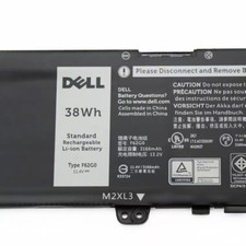 NEW Genuine F62G0 Battery For Dell Inspiron 13 7000 2-in-1 7373 7386 7370 5370