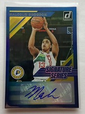 2019-20 Panini Donruss - Malcolm Brogdon Signature Series Auto #SS-MBG