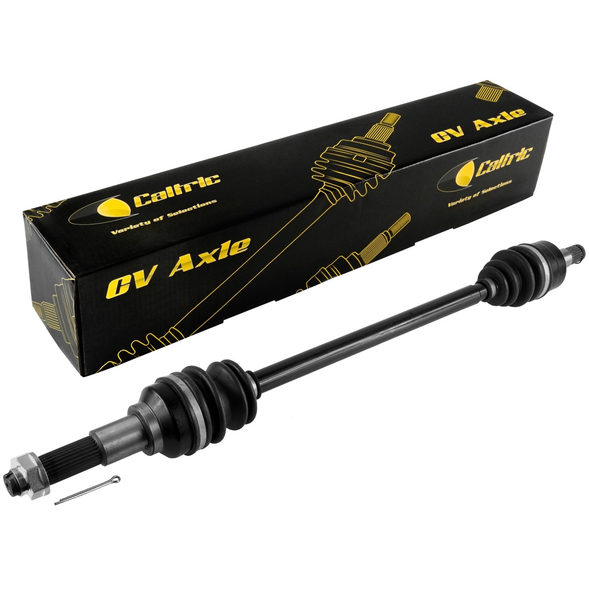 Caltric Front Right Complete CV Joint Axle For Yamaha 1Xd-F518F-00