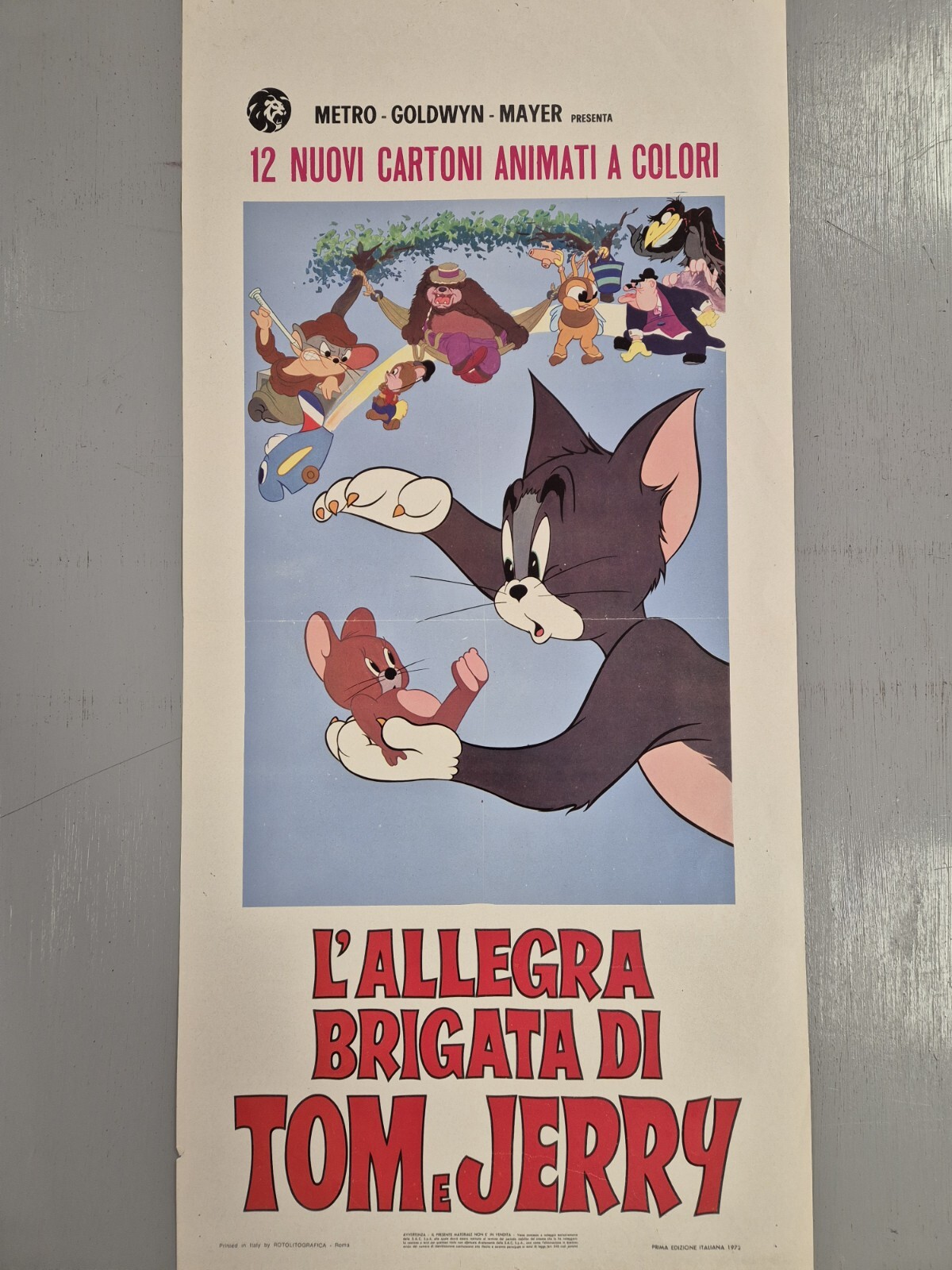 Locandina di L'allegra brigata di Tom e Jerry (1972)