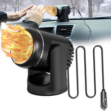 12V/24V 160W Car Electric Heater Heating Cooling Fan Defogger Defroster Demister