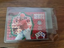 2021 Alec Bohm Mosaic Baseball Debuts Insert Green PHILLIES