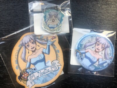 Black Clover Noel Silva 9 cm Wood coaster can badge cup marker toy rare 3 SET