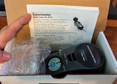 NEW Vernier Software & Technology Colorimeter COL-BTA