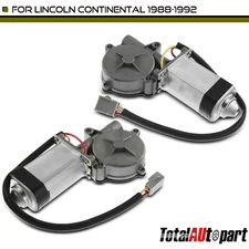 Set of 2 Window Lift Motor Rear Left & Right for Lincoln Continental 1988-1992