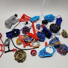 BEYBLADE Lot Spinners  Launchers More - See Pictures Some Rare Multiple Pieces