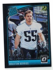 BRAXTON BERRIOS - 2018 Donruss Optic Rated Rookie Black Velocity Prizm 19/25