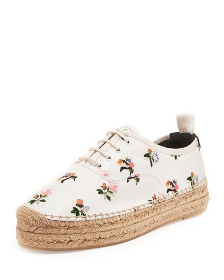 Espadrillas stampa floreale Saint Laurent in pelle taglia 41