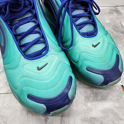 Nike Air Max 720 Men's Sea Forest Green Blue Sneakers Size 10.5 | eBay