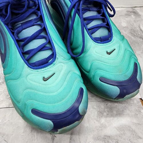 Nike Air Max 720 Men's Sea Forest Green Blue Sneakers Size 10.5 - Picture 3 of 14