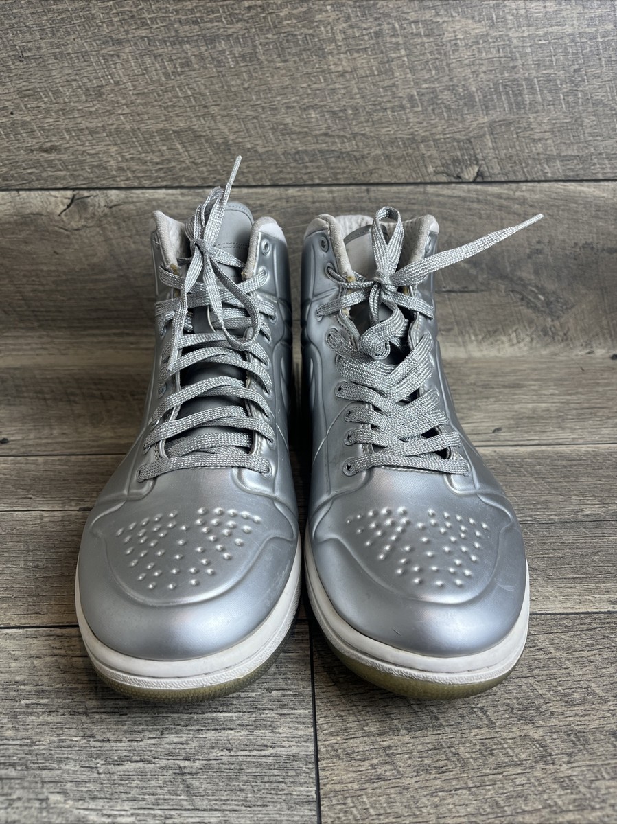 Jordan 1 Anodized Silver High Top 414823-001 US Size 9.5 | eBay