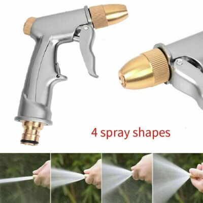 #ad High Pressure Water Spray Gun Metal Brass Nozzle Wash Hose Pipe Car Lawn Garden $10.16