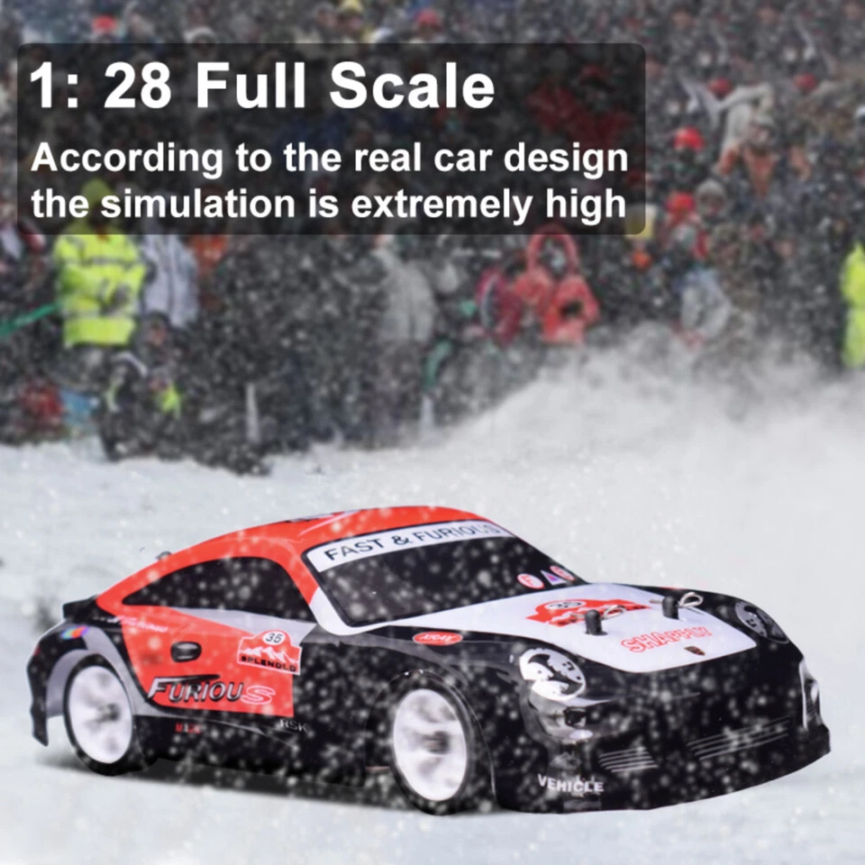 Wltoys K969 RC Car 1:28 Four-wheel 4WD Drive Off-road 2.4G RC Alloy Chassis 30km - Image 2 of 4