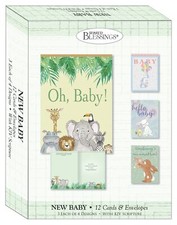 Card-Boxed-Shared Blessings-Hello Baby! (Box Of 12)