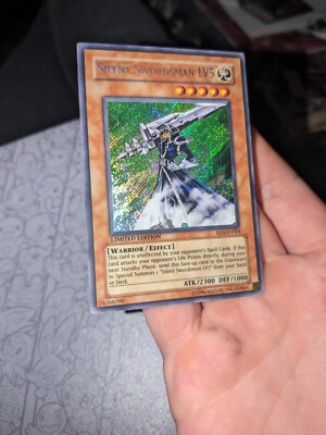 Yu-Gi-Oh! TCG Silent Swordsman LV5 Elemental Energy EEN-ENSE4 Limited Secret...