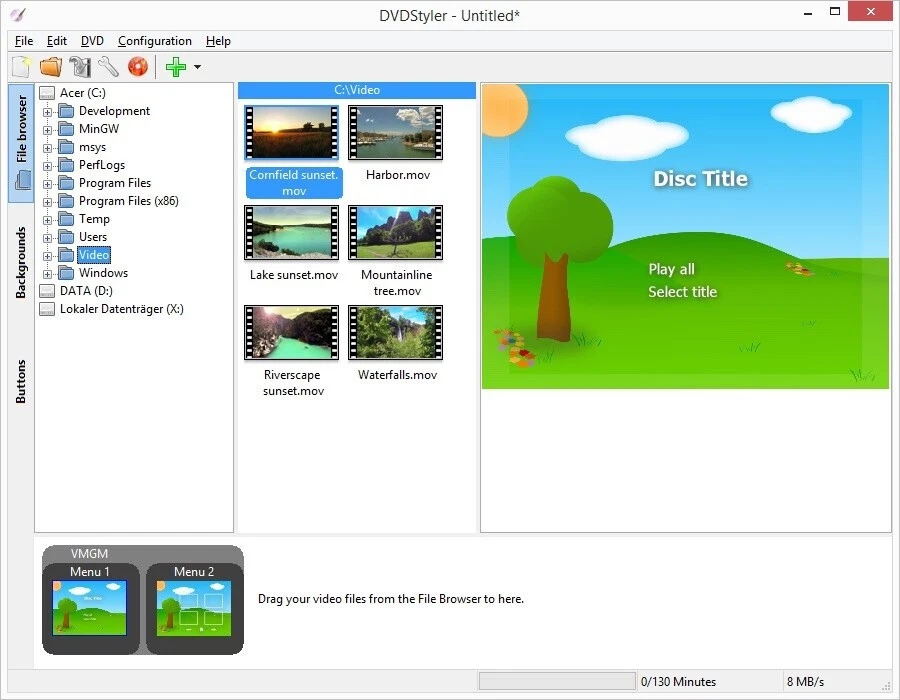 DVDStyler - DVD Creator & Authoring Software | CD DVD Burner Burning for Windows - Image 4 of 4