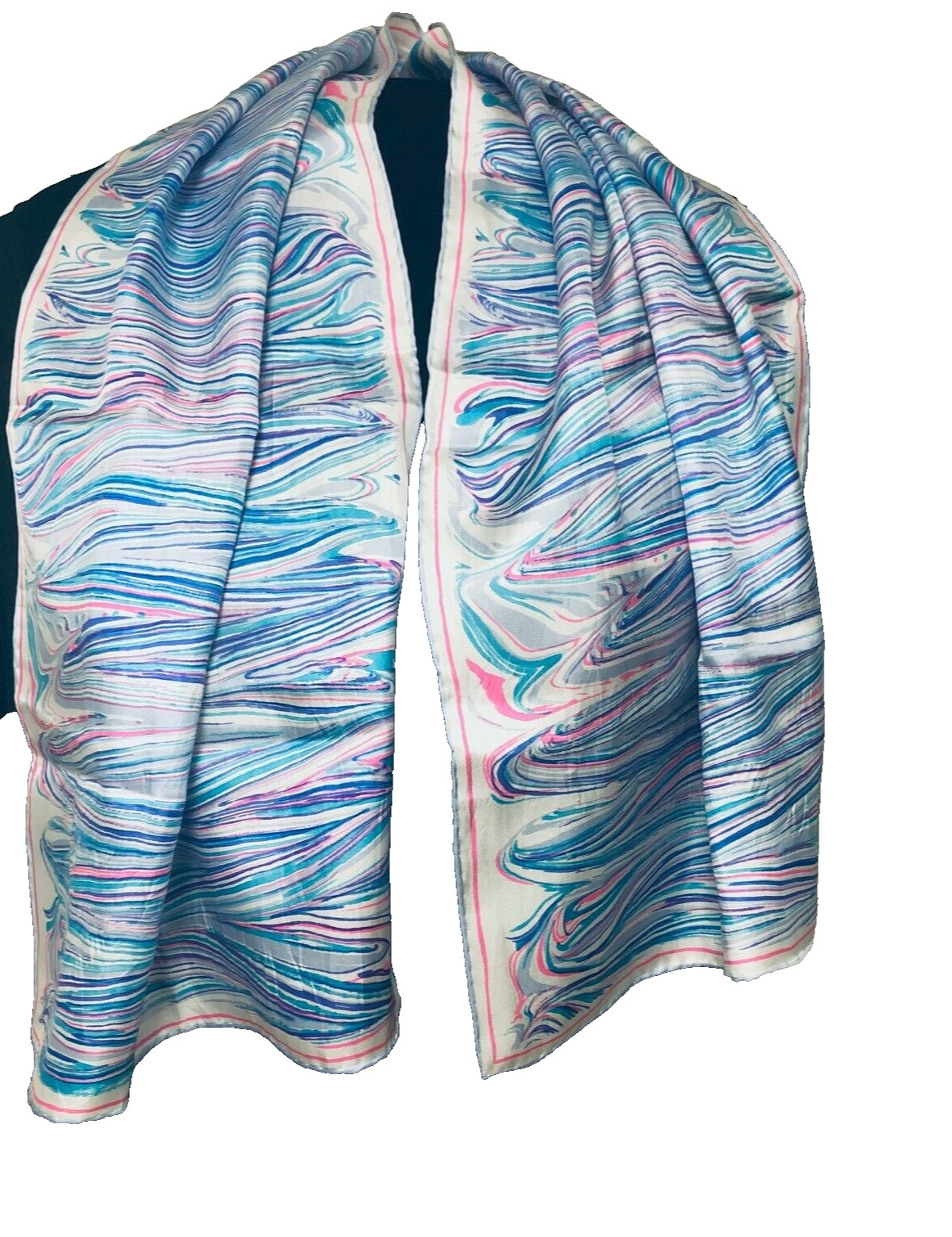 Vera Bradley Abstract Rectangular Scarf Women's P… - image 1