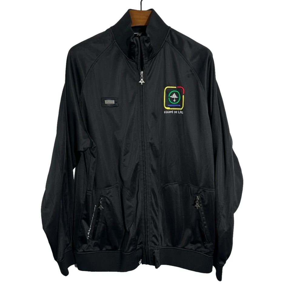 LRG Lifted Research Group RARE Grown Not Made Warm Up Track Jacket Full Zip 4XL - Image 2 of 4