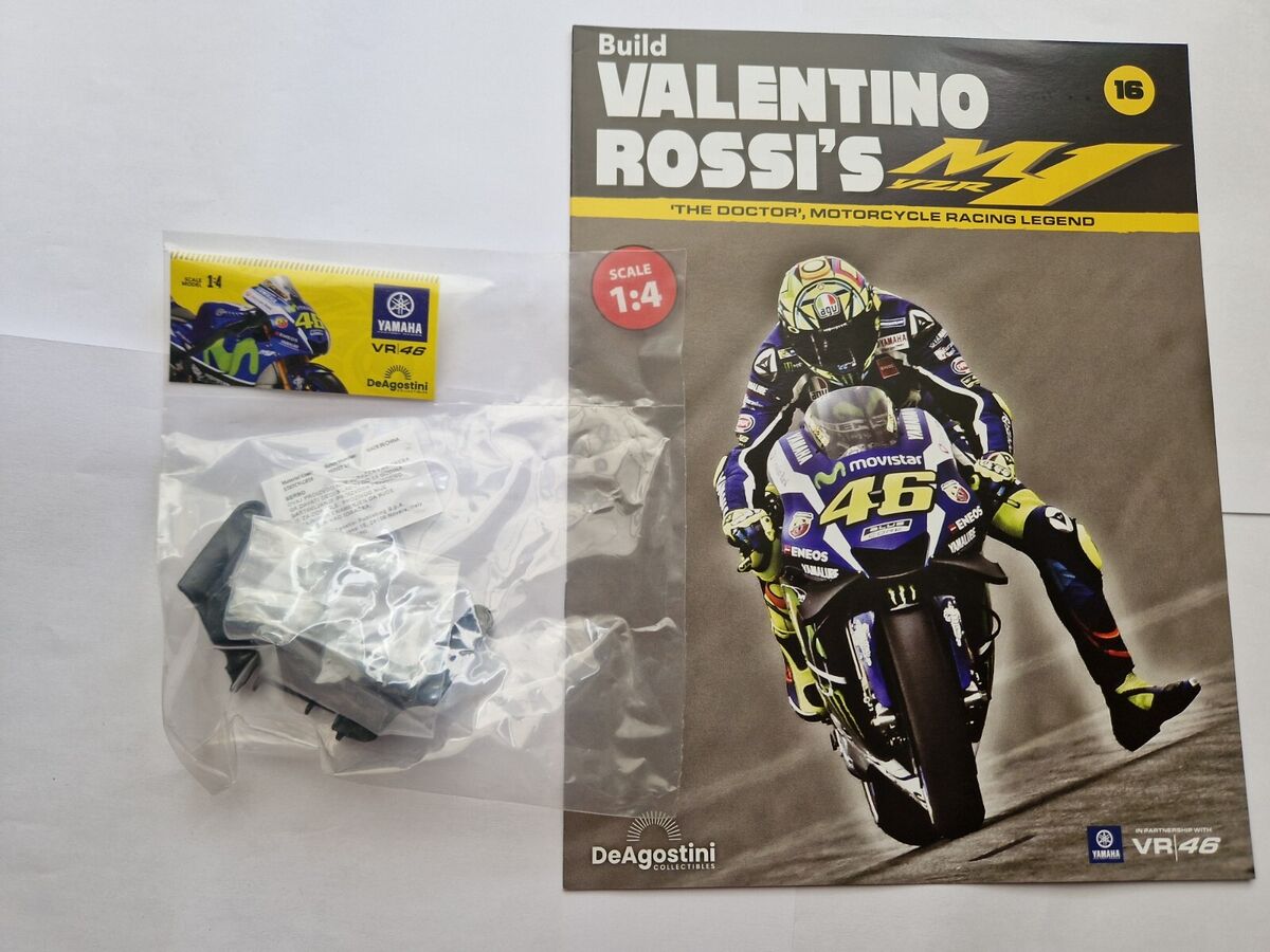 1/4 DEAGOSTINI BUILD THE YAMAHA YZR-M1 VALENTINO ROSSI BIKE 1/4 DEAGOSTINI BUILD THE YAMAHA YZR-M1 VALENTINO ROSSI BIKE