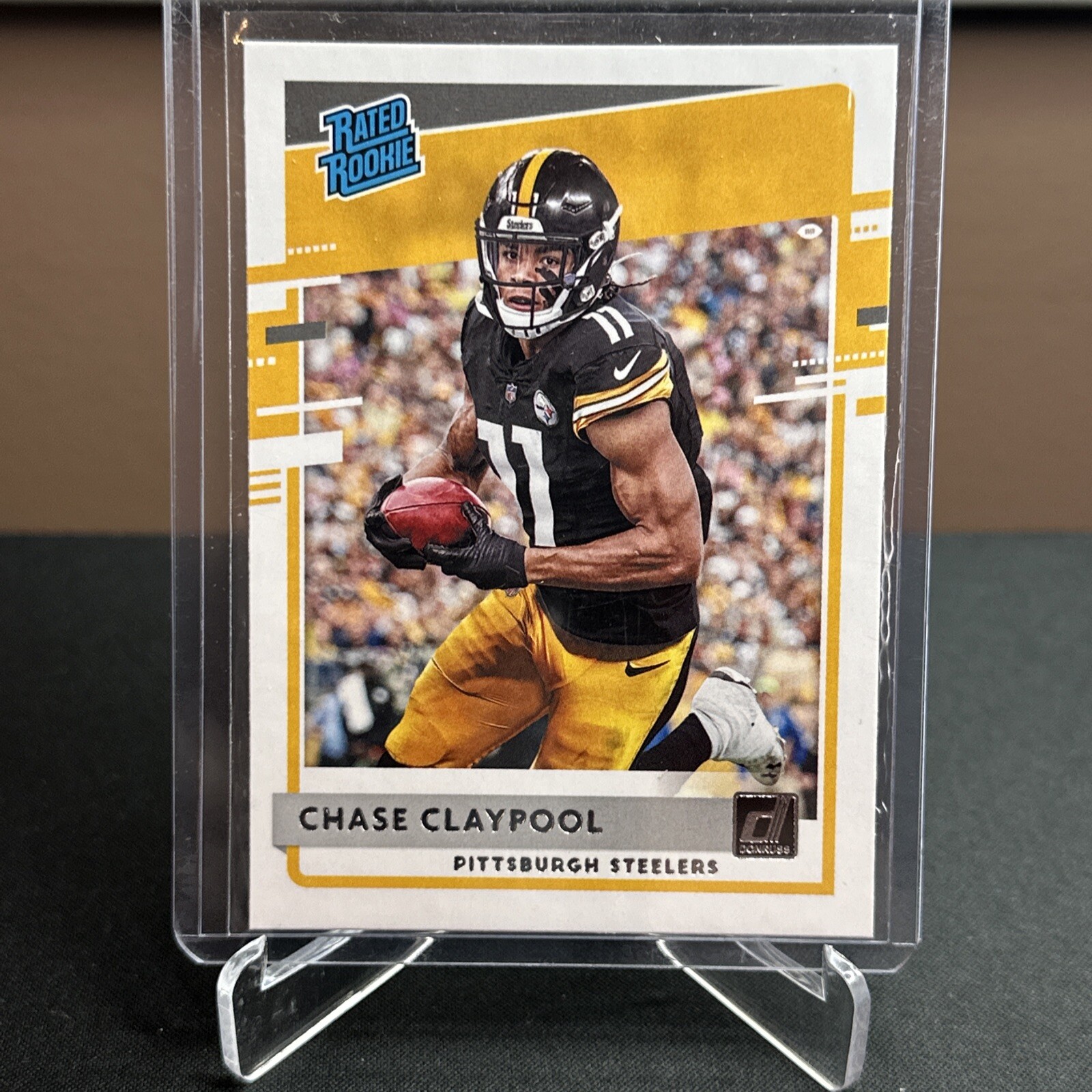 2020 Donruss Football: Chase Claypool Rated Rookie Card No. 327
