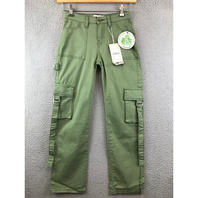 NEW Lovegen Cargo Pants Women Size 0/25 Stretch Lightweight