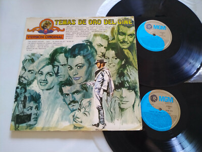 Themes de Gold del Cine ben-Hur Gigi Mago OZ Cid 1972 - 2x LP vinyl 12 '' VG/VG