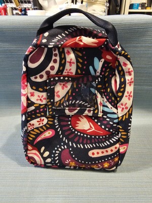 Vera Bradley LUNCH BUNCH LIGHTEN UP PAINTED PAISLEY  insulated bag NWOT