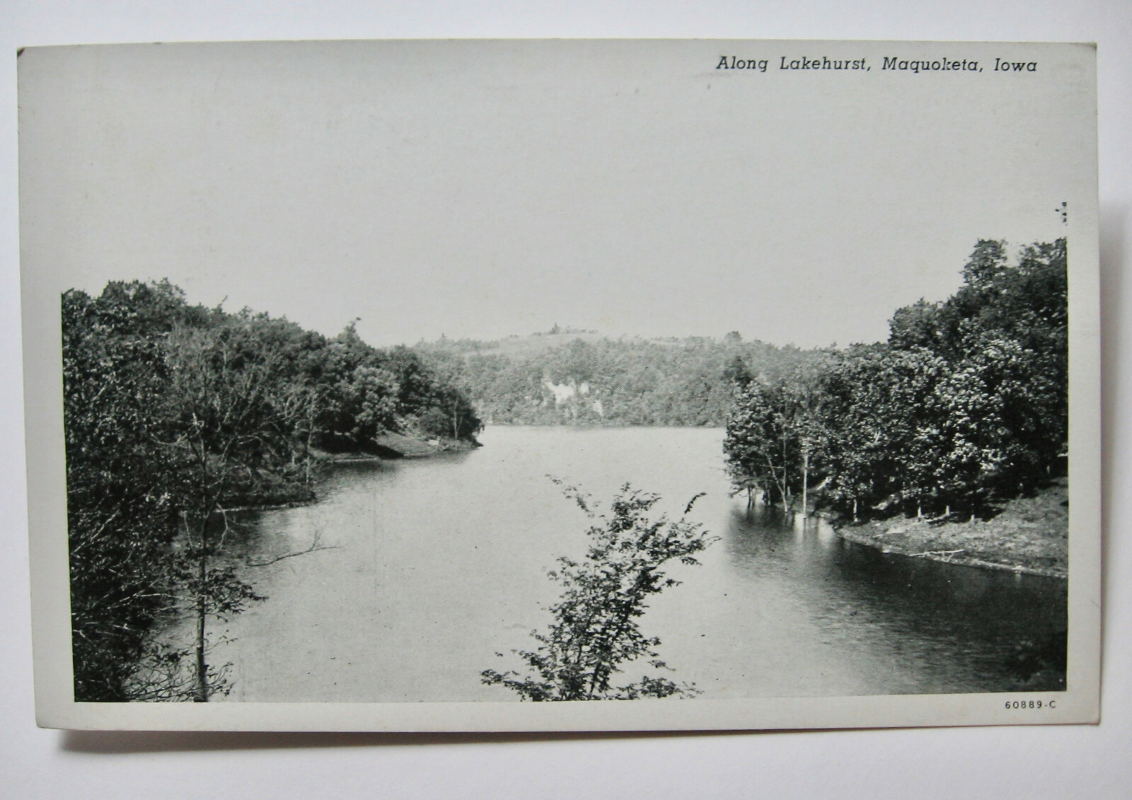 1945 Along Lakehurst, Maquoketa, Iowa, Postcard eBay