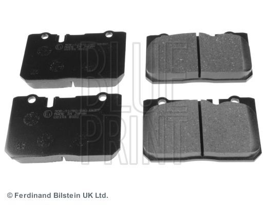 Blue Print ADT34287 Bremsbelagsatz, Scheibenbremse Vorne FüR Lexus-image