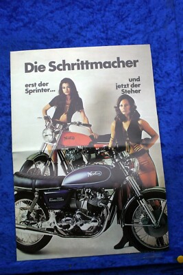 Norton Commando 750 1972 Prospekt (M1115) Nachdruck Archiv Verlag