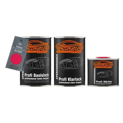 Autolack Set Dose spritzfertig für Volvo 91530 Raspberry Red 2,5L