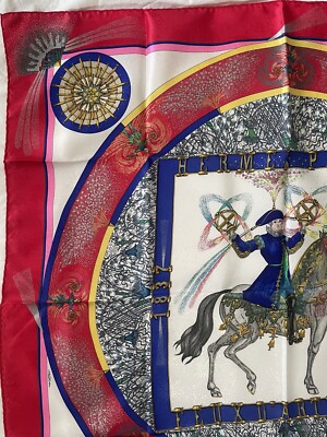 HERMES FEUX D'ARTIFICE SCARF MINT | eBay