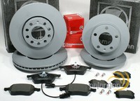 Zimmermann Bremsscheiben BremsbeläGe Vorne Und Hinten FüR VW Bora [1J]