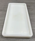 Vintage Milk Glass Dental Instrument Tray American Cabinet Co  #19