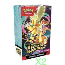 Pokemon Mega Evolution Ascended Heroes Booster Bundle Sealed
