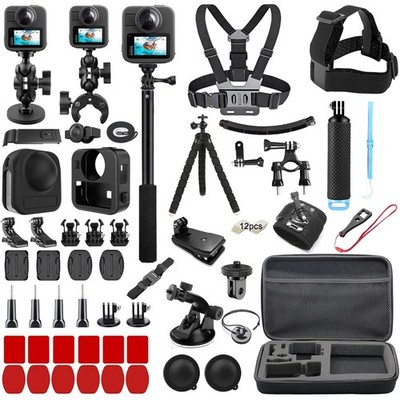 Outdoor Sports Action Camera Case Accessories Kit Set for Gopro Go pro hero max2