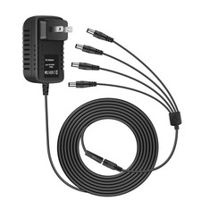 AC Adapter For Lemax Lighted Accessory Christmas Village Houses 3 Output Jack