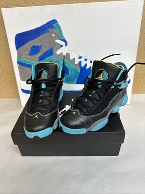 2013 Nike Air Jordan 6 Rings Gamma Blue 323419-089 Size 6.5 Y