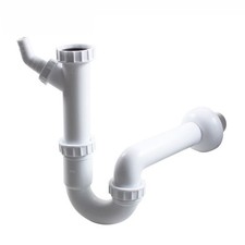 For Dishwasher U-bend Trap Under-sink Installation U-shaped Water Seal