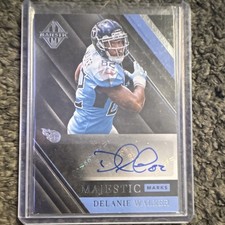 2019 Panini Majestic Marks Delanie Walker Autograph Serial #02/10 MM-DW Titans